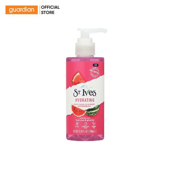 Sữa Rửa Mặt Dạng Gel Dưa Hấu St. Ives 200Ml