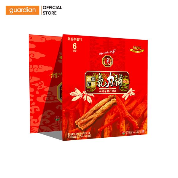 Thực Phẩm Hỗ Trợ Sức Khỏe Hồng Sâm Red Ginseng Biok Hộp 5 Gói