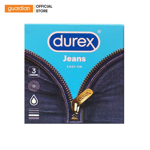 Bao Cao Su Jeans Easy-On Durex 3 Cái