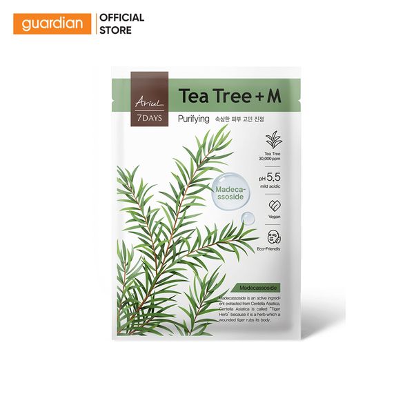 Mặt Nạ 7 Days Tràm Trà + Madecassoside Ariul 23Ml