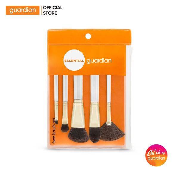 Bộ Cọ Trang Điểm Cho Mặt Face Brush Set Guardian