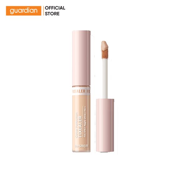 Kem Che Khuyết Điểm Lâu Trôi The Saem Cover Perfection Fixealer - 1.5 Natural Beige 6,5Gr