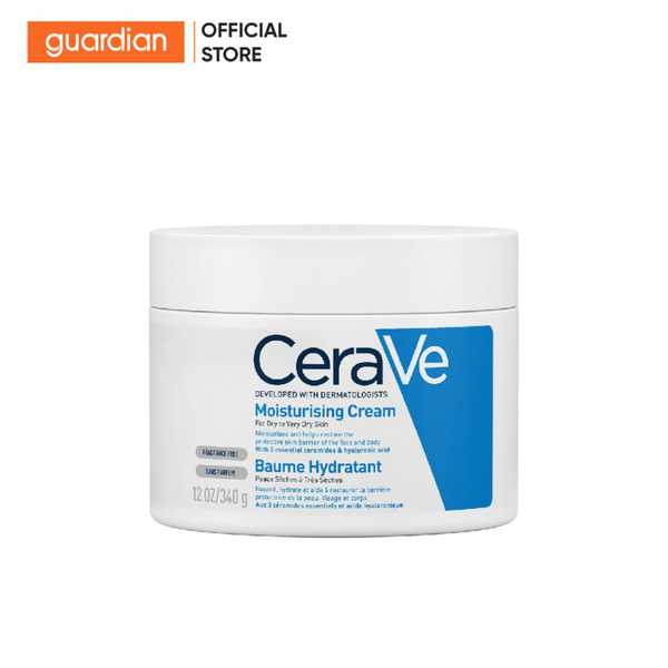 Kem Dưỡng Ẩm Dành Cho Da Khô Moisturising Cream Cerave 340Gr