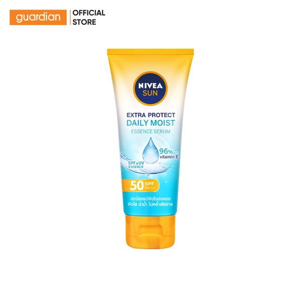 Tinh Chất Chống Nắng Dưỡng Ẩm Nivea Daily Moist SPF50 PA+++ 180Ml