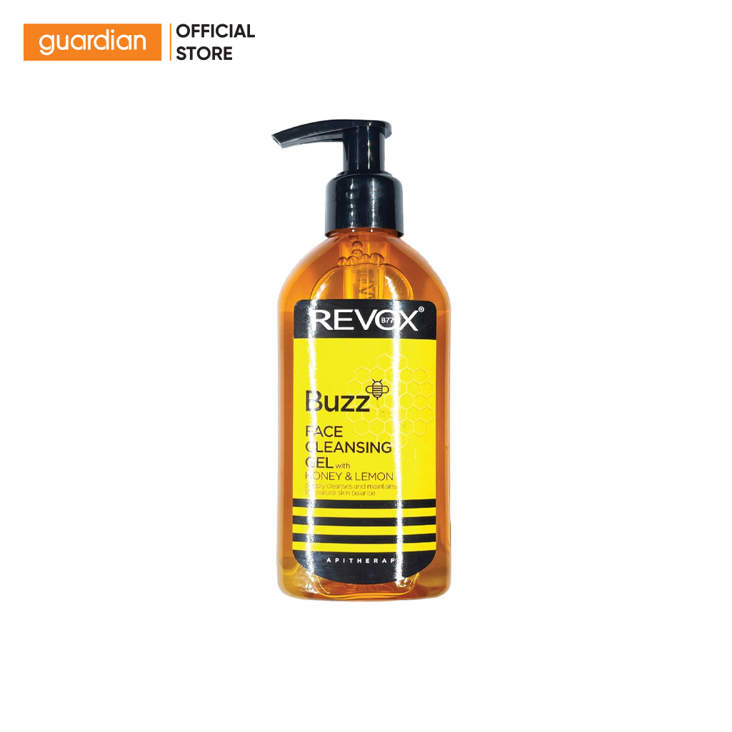 Gel rửa mặt Revox B77 Buzz chiết xuất mật ong và chanh 180ml Guardian Việt Nam Gel rửa mặt Revox B77 Buzz chiết xuất mật ong và chanh 180ml Guardian Việt Nam