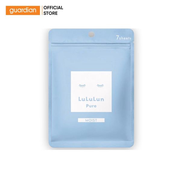 Mặt Nạ Dưỡng Ẩm Face Mask Blue Pure 6Fs Lululun 7 Miếng