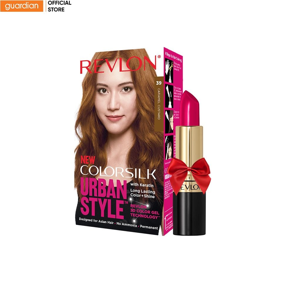 Combo Thuốc Nhuộm Tóc Revlon Colorsilk Urban Style 130Ml 39 ...