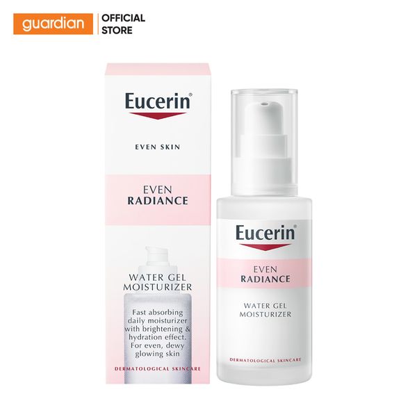 Gel Cấp Ẩm Và Dưỡng Hỗ Trợ Sáng Da Even Radiance Water Gel Moisturizer Eucerin 50Ml