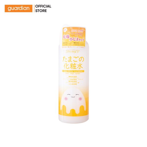 Nước Hoa Hồng Dưỡng Da Super White Egg Lotion Shina’S 500Ml