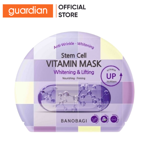 Mặt Nạ Dưỡng Sáng, Nâng Cơ Banobagi Stem Cell Vitamin Mask Whitening And Lifting 30G