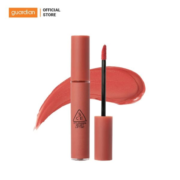 Son Kem Lì 3Ce Velvet Lip Tint #Going Right Cam Hồng Đất 4Gr