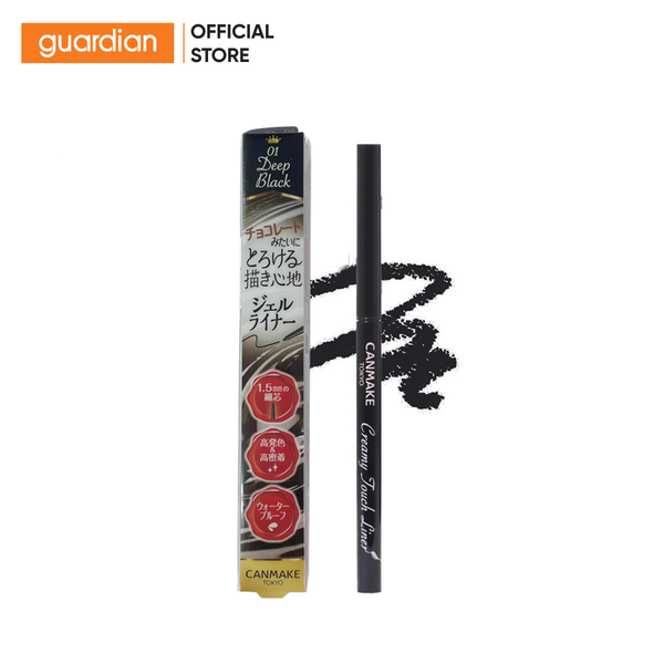 Kẻ Mắt Dạng Gel Canmake Creamy Touch Liner Mã Màu 01 0.08G