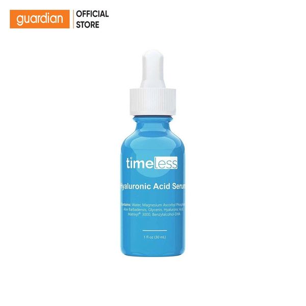 Tinh Chất Cấp Ẩm Làm Hỗ Trợ Sáng Da Timeless Hyaluronic Acid + Vitamin C Serum 30Ml