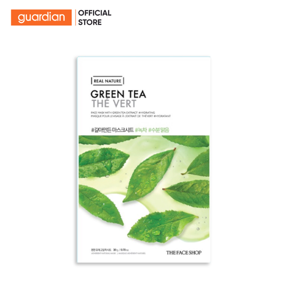 Mặt Nạ Giấy The Face Shop Real Nature Green Tea Face Mask 20G