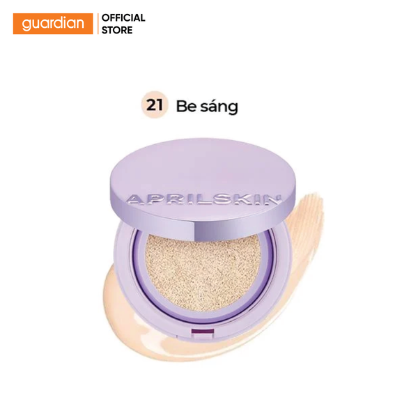 Phấn Nước Aprilskin Ultra Slim Cushion #21 Light Beige 15G