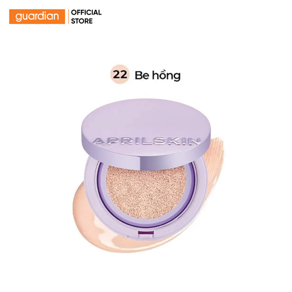 Phấn Nước Aprilskin Ultra Slim Cushion #22 Pink Beige 15G