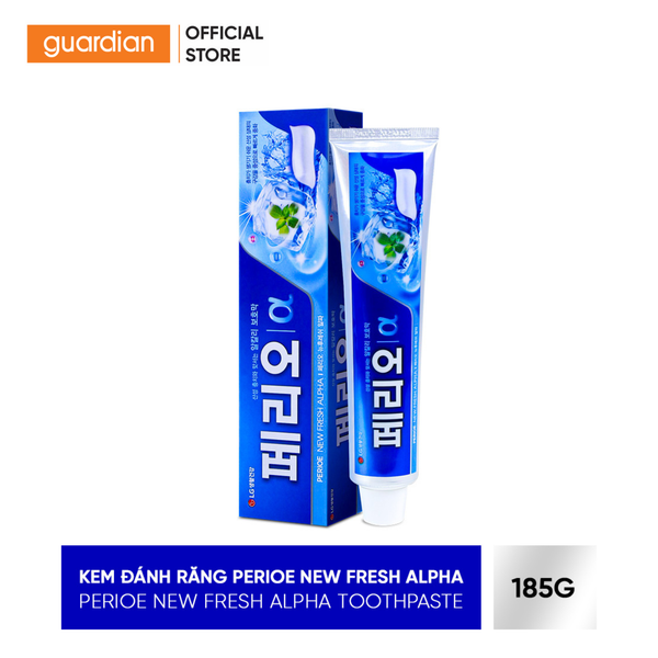 Kem Đánh Răng Ngừa Sâu Răng Chuyên Biệt Perioe New Fresh Alpha 185G