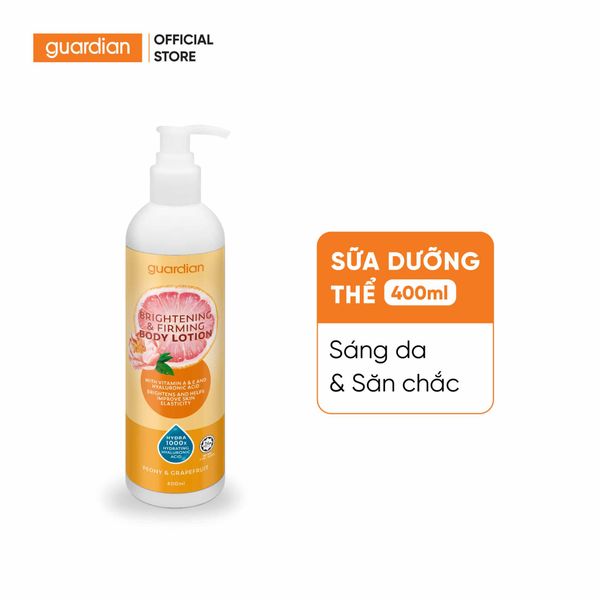 Sữa Dưỡng Thể Hỗ Trợ Sáng Da Guardian HA Brighten & Firm Body Lotion Giúp Da Săn Chắc 400Ml