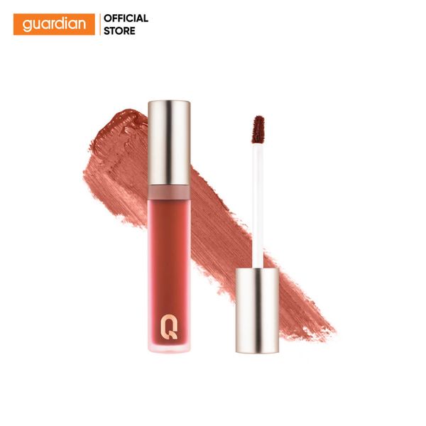 Son Kem Lì Glamrr Q Long Wear Lip Cream #03 Sunshine Day Nâu Đất 5gr