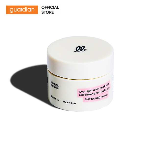 Mặt Nạ Ngủ Giúp Dưỡng Ẩm Và Hỗ Trợ Sáng Da Lazy Bee Chiết Xuất Từ Hồng Sâm Và Prebiotics 15ml