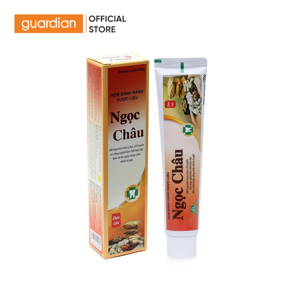 Kem Đánh Răng Dược Liệu Ngọc Châu 100G