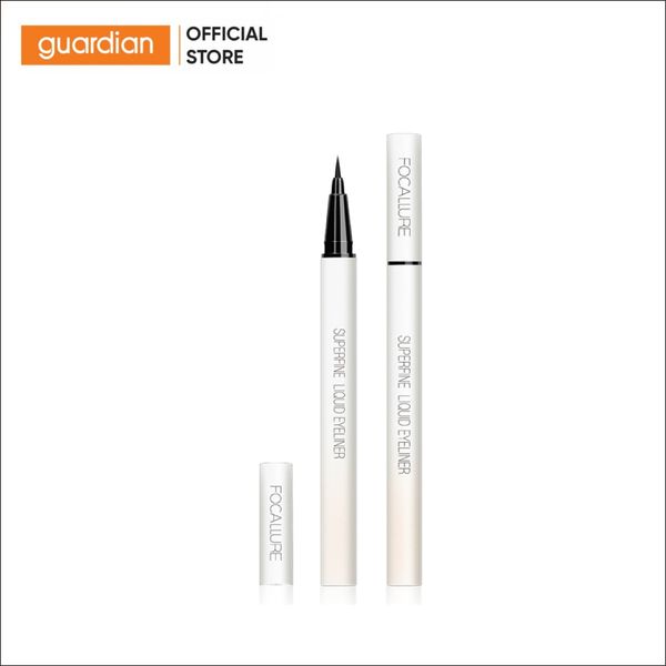 Bút Kẻ Mắt Nhanh Khô Và Giữ Màu Cả Ngày Focallure Superfine Liquid Eyeliner FA91 Màu Đen 0.6gr