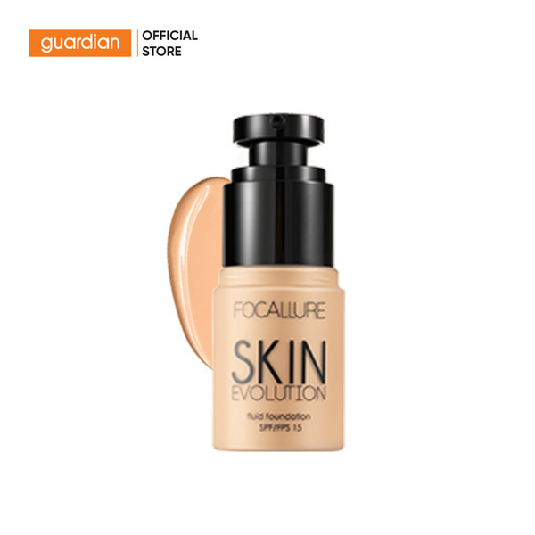 Kem Nền Lâu Trôi Focallure Skin Evolution Liquid Foundation FA30 SPF15 #04 Natural Màu Tự Nhiên 31gr