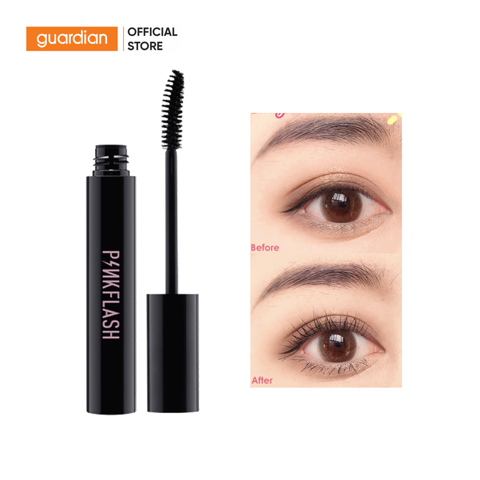 Mascara Chống Nước, Tăng Độ Phồng Cho Mi Pinkflash PF-E08 #02 Night Mascara 7gr