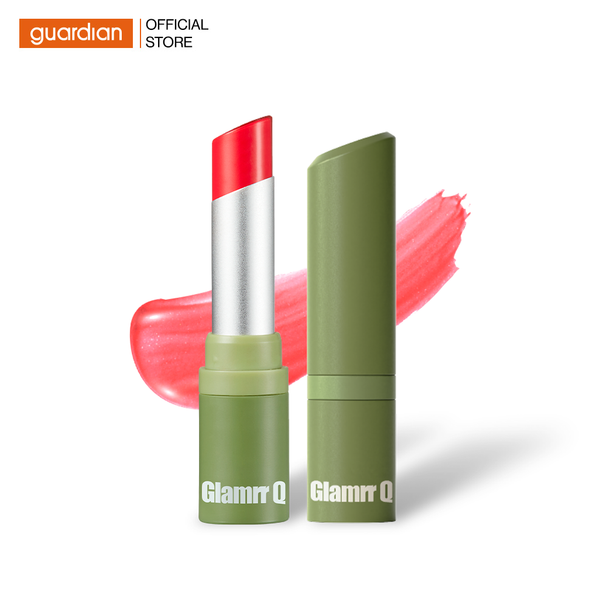 Son Dưỡng Có Màu Thuần Chay Môi Nhạy Cảm Glamrr Q Vegan Super Lip Balm #03 Grapeful Hồng Baby 4.5gr