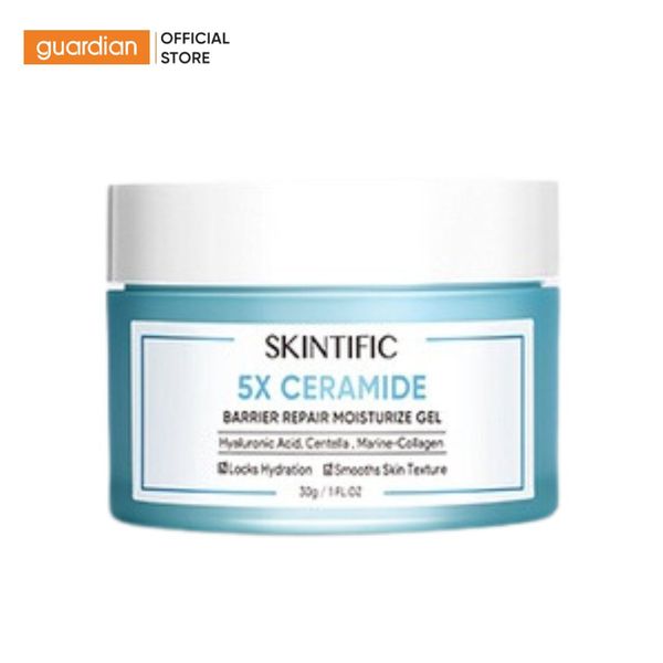 Kem Dưỡng Ẩm Phục Hồi Da Skintific 5X Ceramide Repair Moisture Gel Dạng Gel 30gr