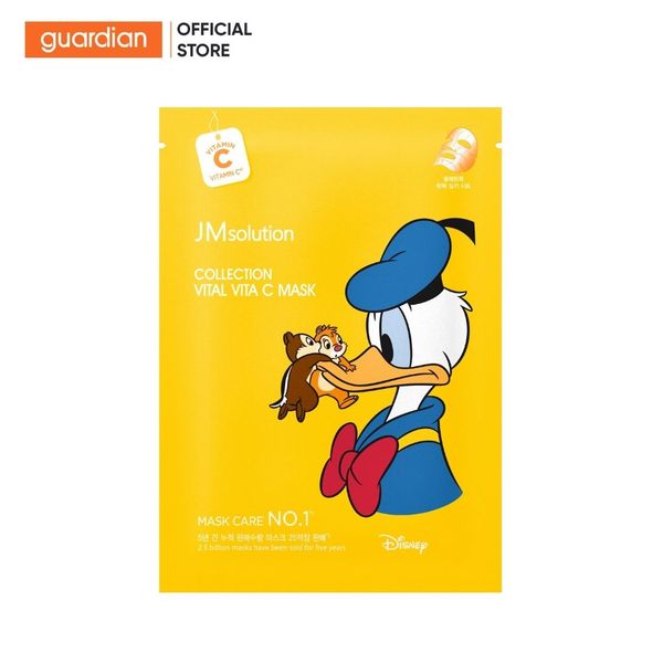 Mặt Nạ Dưỡng Sáng Da JM Solution Collection Vital Vita C Mask Chứa Vitamin C 30ml (Phiên Bản Disney)