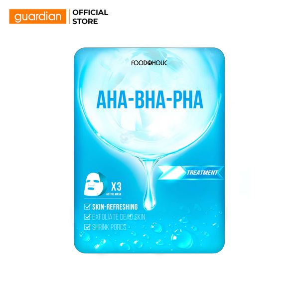 Mặt Nạ Làm Sạch Da Chết, Giảm Mụn Foodaholic Aha-Bha-Pha Ample Mask 23ml