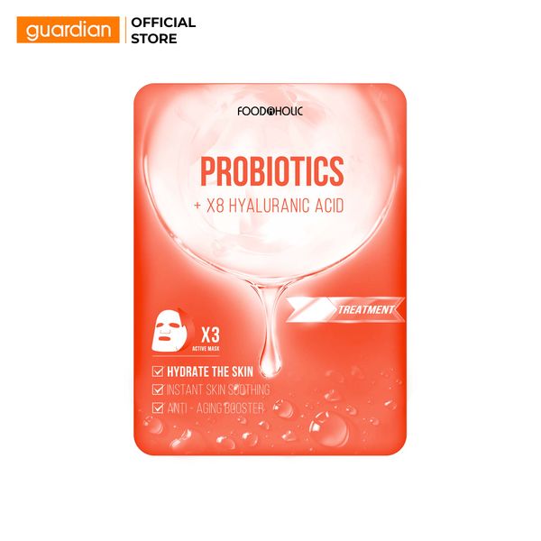 Mặt Nạ Giải Cứu Da, Hỗ Trợ Tái Tạo Chuyên Sâu Foodaholic Probiotics Ample Mask 23ml