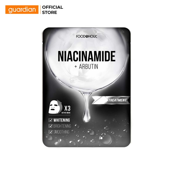 Mặt Nạ Dưỡng Sáng, Căng Bóng Da Foodaholic Niacinamide Ample Mask 23ml