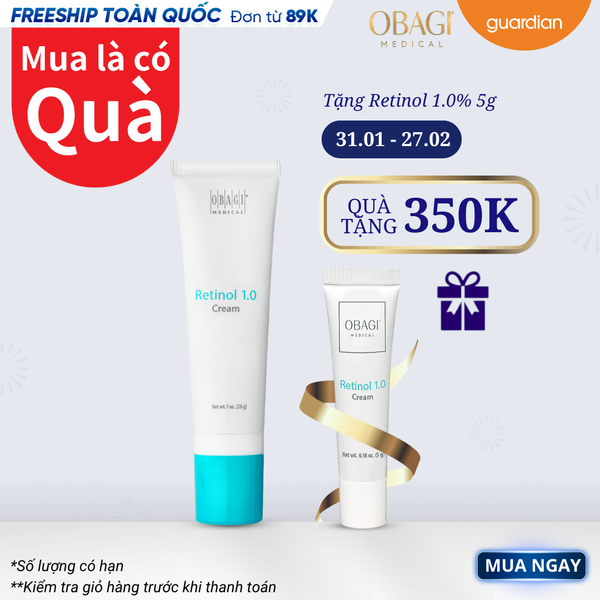 Kem Dưỡng Giúp Làm Chậm Quá Trình Lão Hóa Và Tái Tạo Da OBAGI 360 Retinol 1.0% 28gr