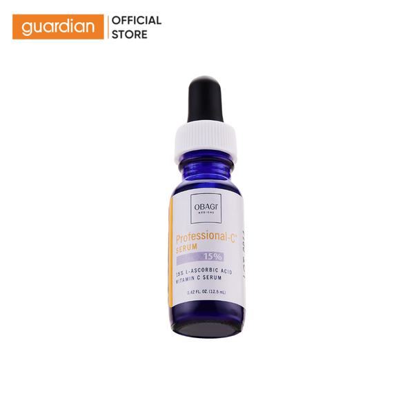 Serum Hỗ Trợ Ngăn Ngừa Oxy Hóa, Làm Sáng Và Đều Màu Da Chứa Vitamin C OBAGI Professional-C 15% 12.5ml