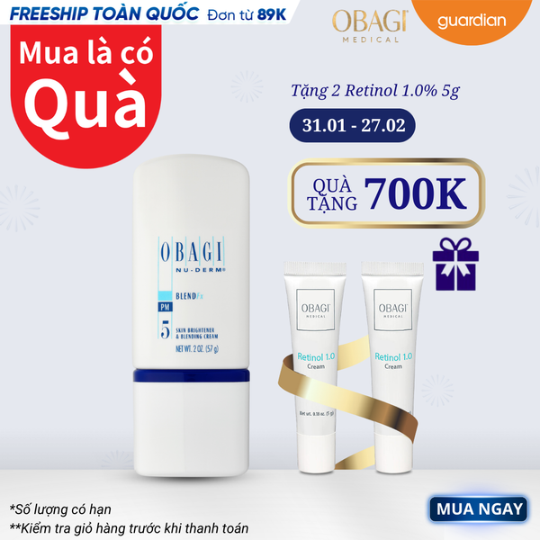 Kem Dưỡng Sáng Da & Mờ Nám OBAGI Nu-Derm Blend Fx 57gr