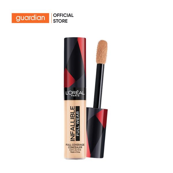 Kem Che Khuyết Điểm L'Oreal Paris Infallible Full Wear Full Coverage Concealer 307 Cashemere Màu Trung Bình 10ml