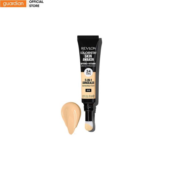 Kem Che Khuyết Điểm Lâu Phai 5In1- Revlon Colorstay™ Skin Awaken Concealer - 015 Light 8Ml