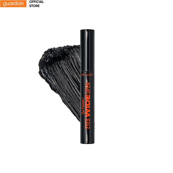 Mascara Cho Mi Dày Và Dài Revlon So Fierce! Eyes Uwide Open 701 Blackest Black / Noir Intense Màu Đen