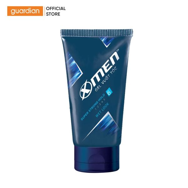 Gel Vuốt Tóc Siêu Cứng Và Bóng Tóc X-Men Super Strong Hold & Wet Look 150gr