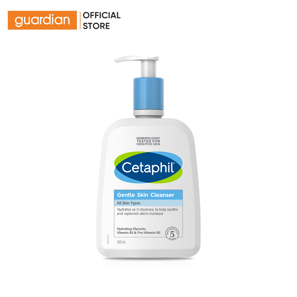 Sữa Rửa Mặt Dịu Nhẹ Cho Da Nhạy Cảm Cetaphil Gentle Skin Cleanser 500Ml