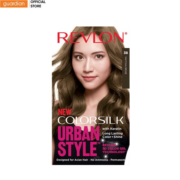 Thuốc Nhuộm Tóc Revlon Colorsilk Urban Style 038 Matcha Beige Nâu Ánh Matcha 150ml