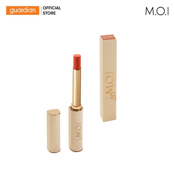 Son Môi Sáp Love M.O.I No.3 - Vanila Ice Cream - Cam Nâu Đất 2.2gr