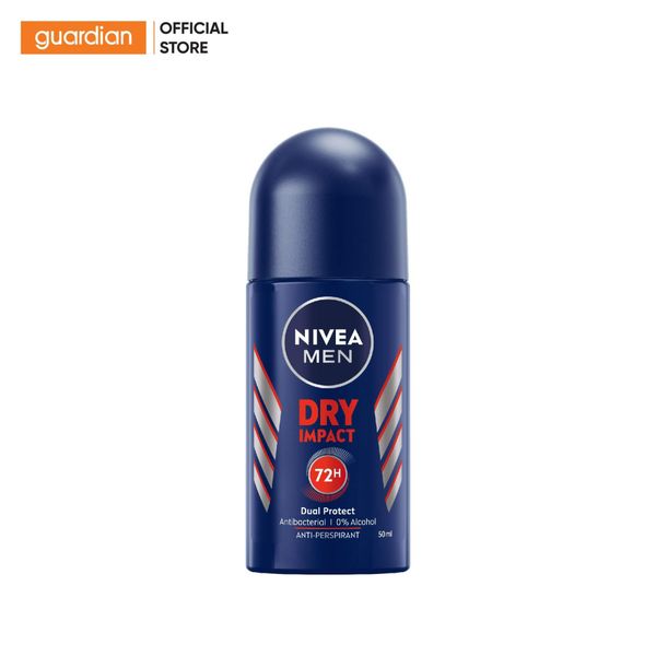 Lăn Khử Mùi Nam Khô Thoáng Dry ImPAck Nivea 50Ml