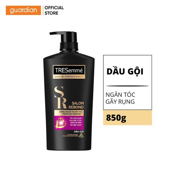 Dầu Gội Ngăn Tóc Gãy Rụng Tresemmé Salon Rebond 850Gr