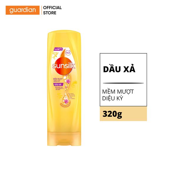 Dầu Xả Mềm Mượt Diệu Kỳ Sunsilk 320gr