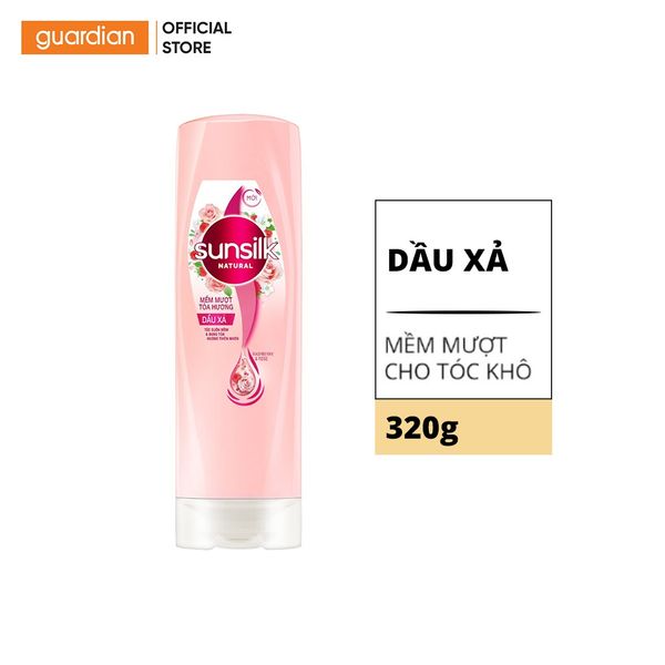 Dầu Xả Mềm Mượt Tỏa Hương Sunsilk Natural 320gr