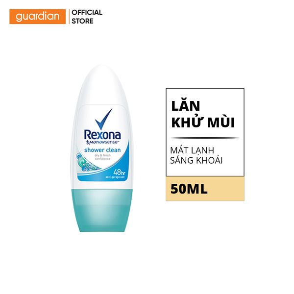 Lăn Khử Mùi Rexona Mát Lạnh Sảng Khoái Cho Nữ 50Ml