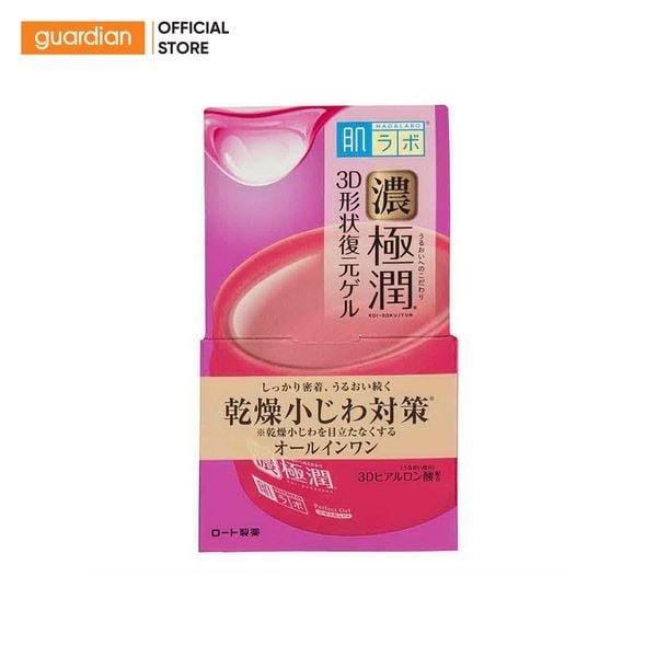 Gel Dưỡng Ẩm Ngăn Ngừa Lão Hóa Koi Gokujyun 3D Perfect Gel Hada Labo 100Gr